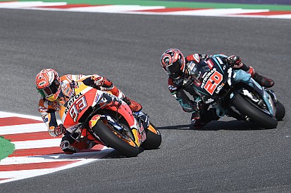 Quartararo no puede con Márquez en Misano