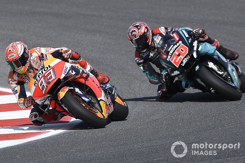 "Also auch ein Mensch": Quartararo jubelt über Misano-Duell mit Marquez