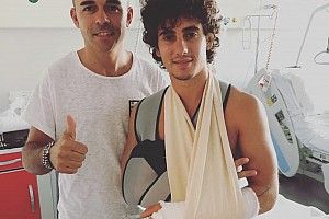 Antonelli operato al polso, ad Aragon corre Davide Pizzoli