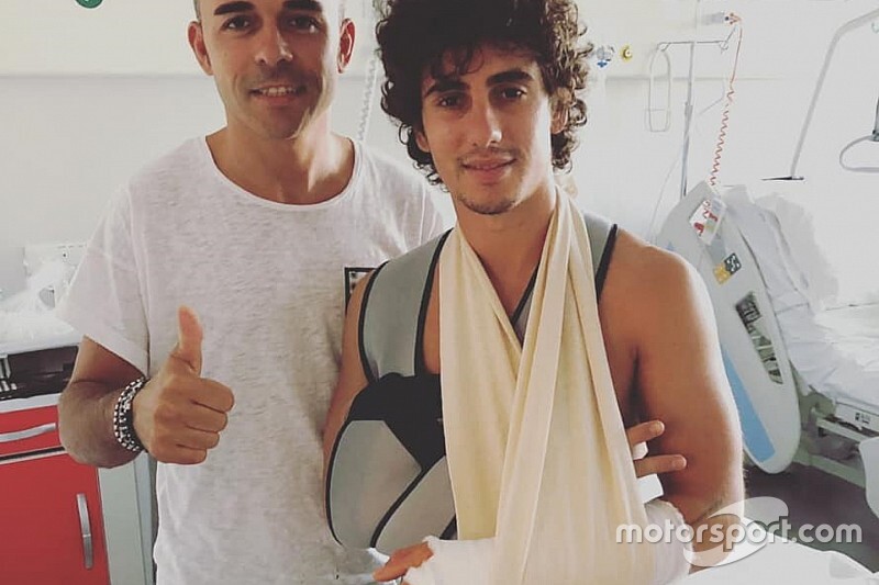 Antonelli operato al polso, ad Aragon corre Davide Pizzoli