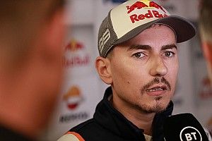 Aller au bout de la course a fait empirer l'état de Lorenzo