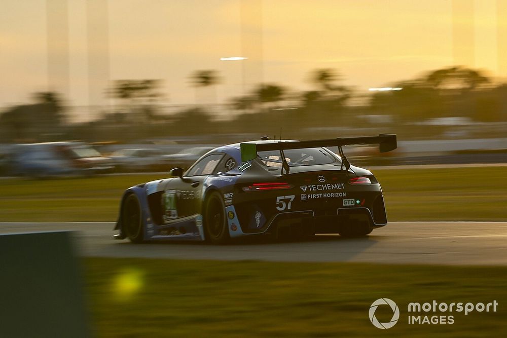 #57 Winward Racing Mercedes-AMG GT3, GTD: Maro Engel, Philip Ellis, Indy Dontje, Russell Ward 