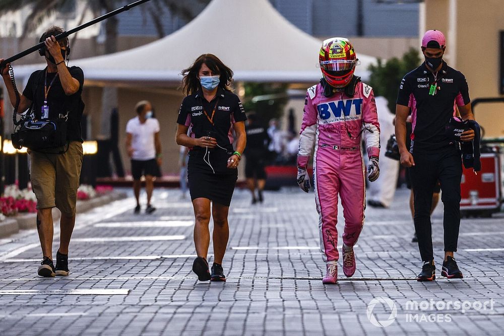 VIDEO: el detrás de cámaras del adiós de Sergio Pérez de Racing Point