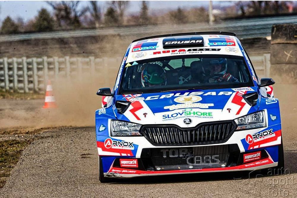 Grzegorz Grzyb, Michał Poradzisz, Skoda Fabia Rally2 evo