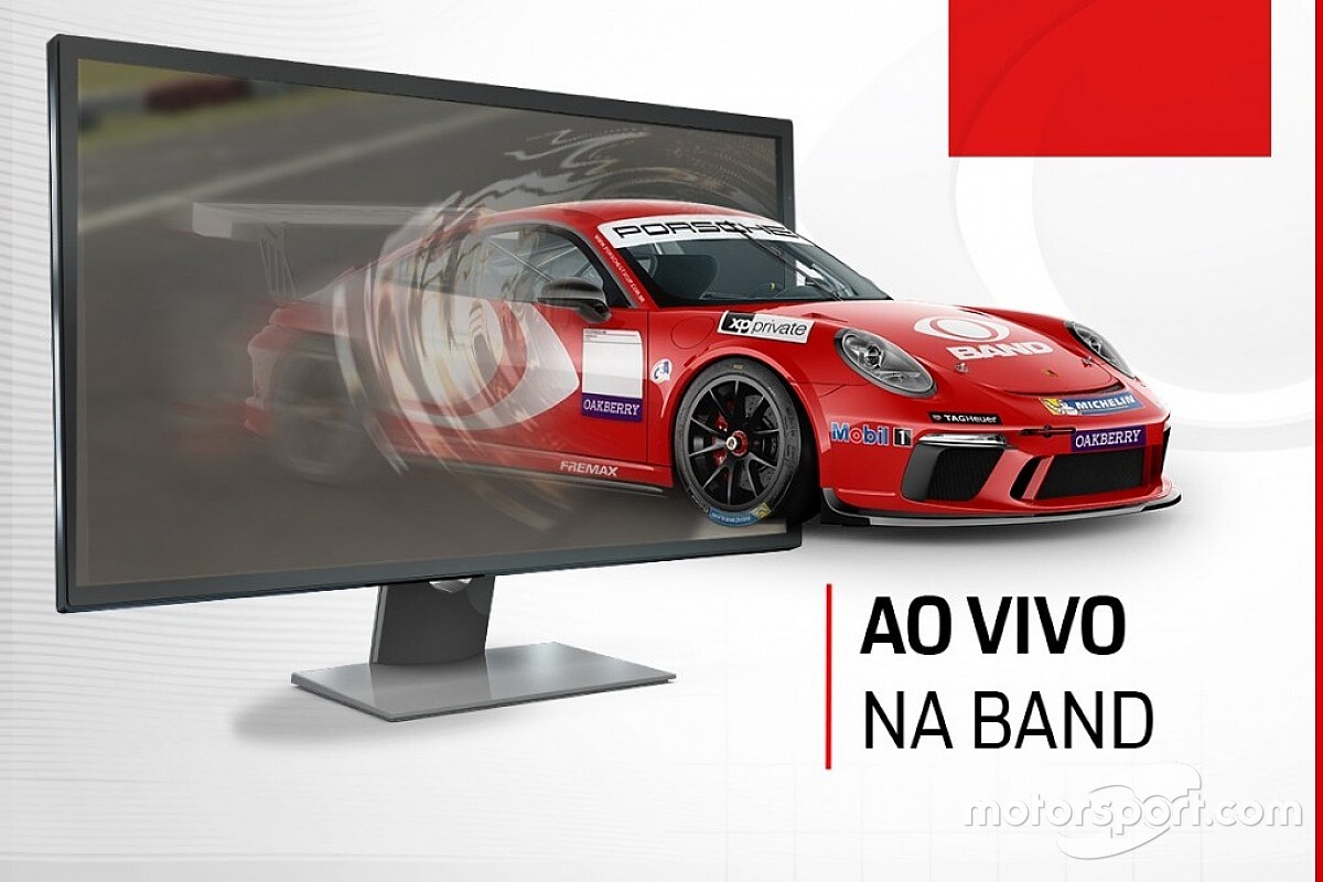 Porsche Cup retorna para a TV aberta com corridas ao vivo na Band em 2021