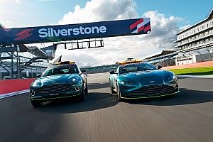 Así lucen el coche de seguridad y médico de Aston Martin para F1