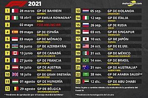 La F1 2021 agrega Imola y aplaza el GP de Australia y el de China