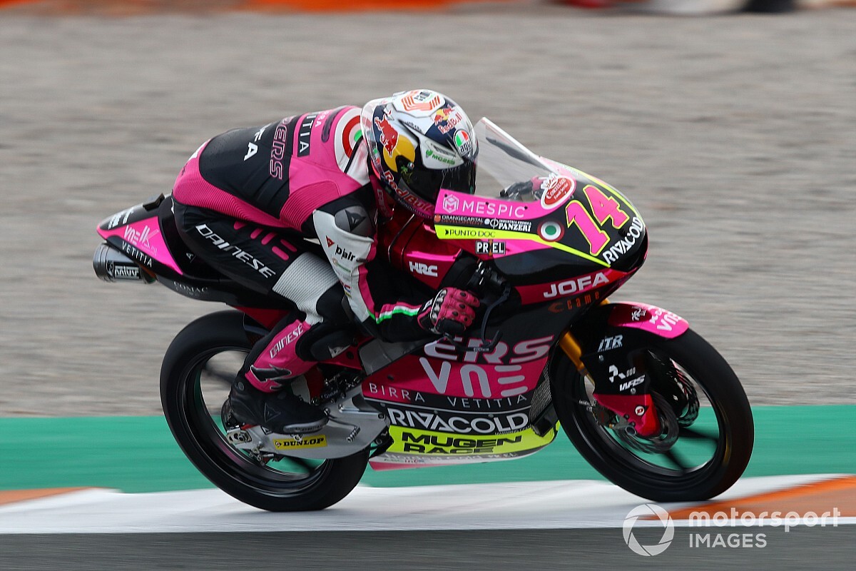 Hasil FP3 Moto3 Valencia: Arbolino ke Q2, Arenas Menuju Q1