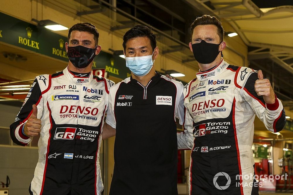 López y Conway ponen al Toyota #7 en la pole para Bahréin