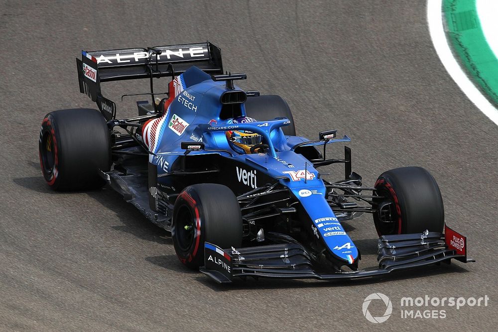 Alonso: Elégedett vagyok az új alkatrészekkel!