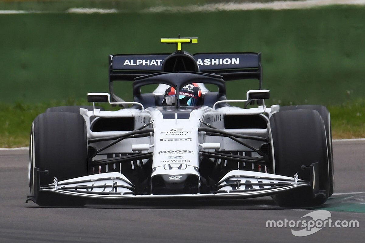 角田裕毅、F1での1年目から「ミスを恐れない……全力でプッシュする」