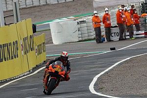 Las fotos de la agitada clasificación del GP de Europa de MotoGP