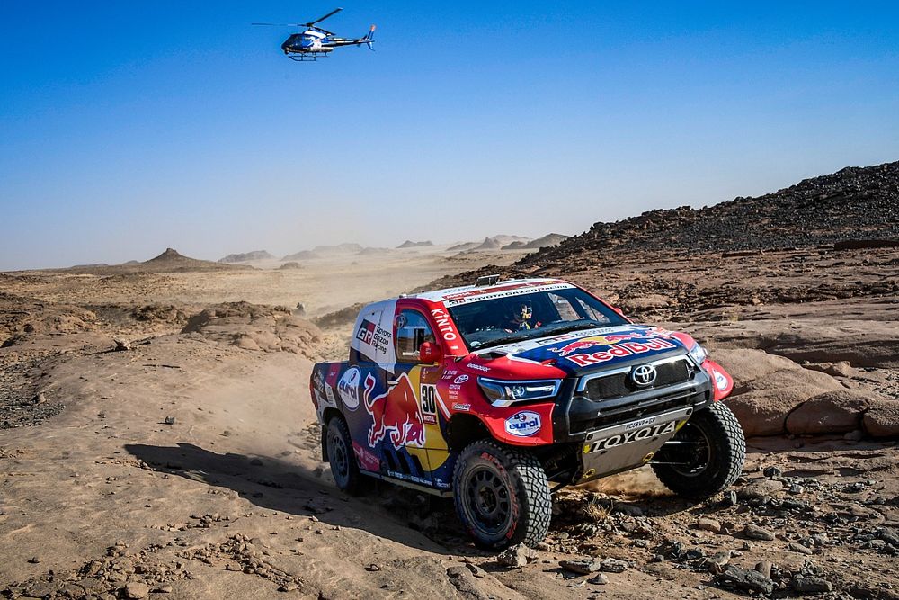 #301 Toyota Gazoo Racing: Nasser Al-Attiyah, Matthieu Baumel