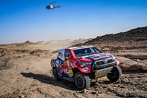 Toyota teme a los pinchazos en la segunda semana del Dakar