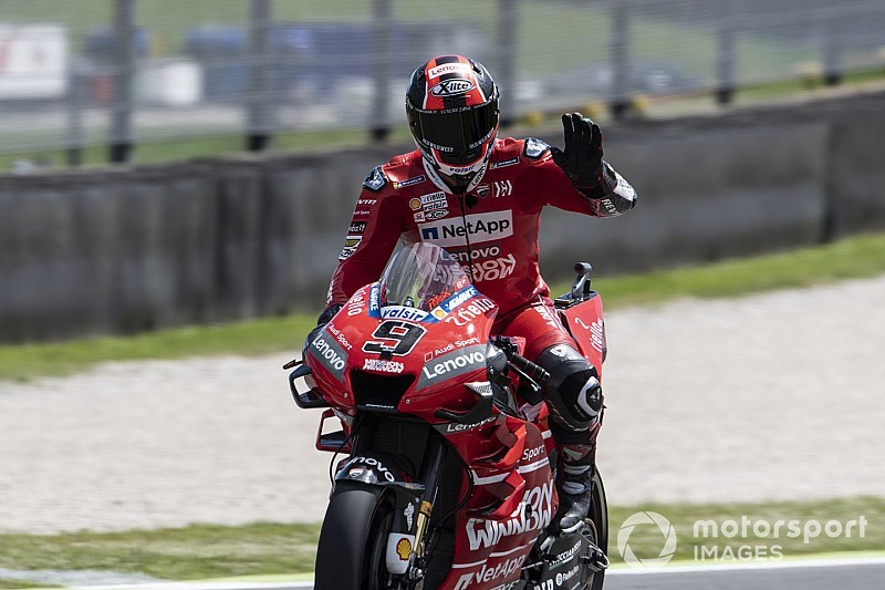 Petrucci rompe el récord absoluto en Mugello; Dovizioso, Lorenzo y Rossi, a la Q1