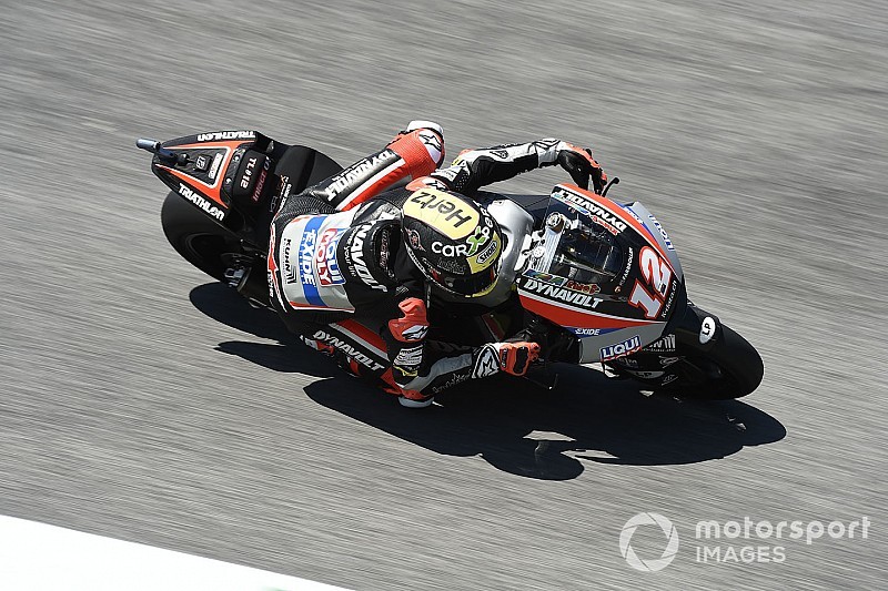 Moto2, Barcellona, Libere 1: Luthi precede Marquez, Baldassarri è decimo