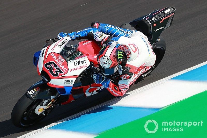 Bagnaia : Du positif malgré des problèmes pour dépasser