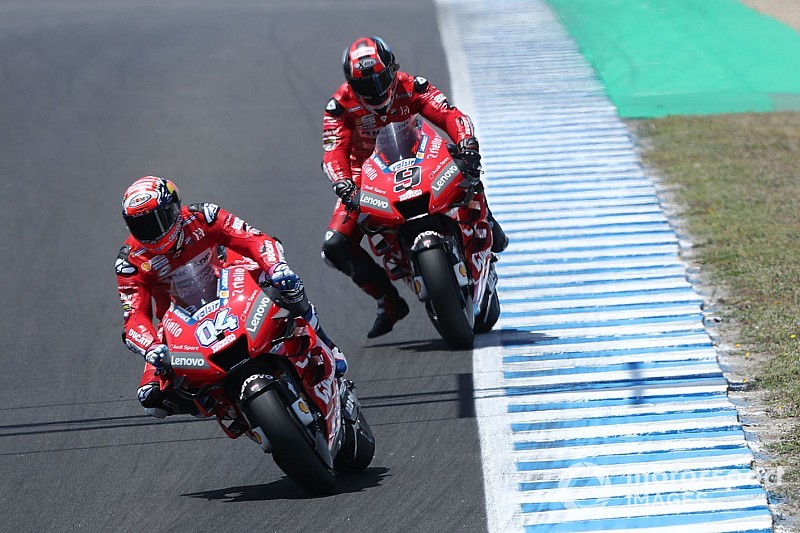 Dovizioso: "L'obiettivo al Mugello è vincere. Petrucci sarà un vero avversario"