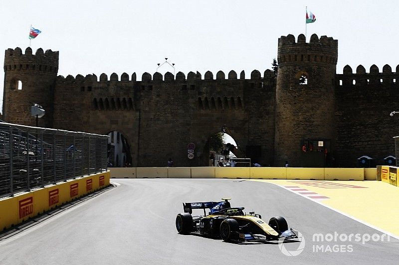 Ghiotto penalizzato al termine della Feature Race di Baku, retrocede in nona posizione