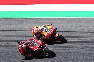 Marquez didn't attack Petrucci on Mugello last lap