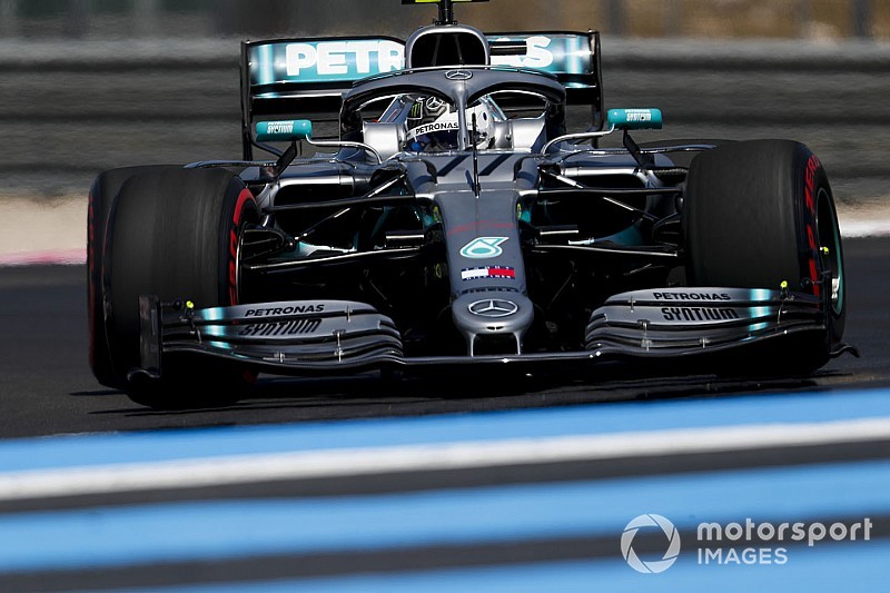 Bottas bate Hamilton e é o mais rápido do fim de semana na França