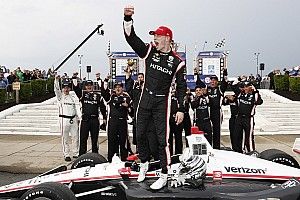 Ньюгарден выиграл субботнюю гонку IndyCar в Детройте и вышел в лидеры сезона