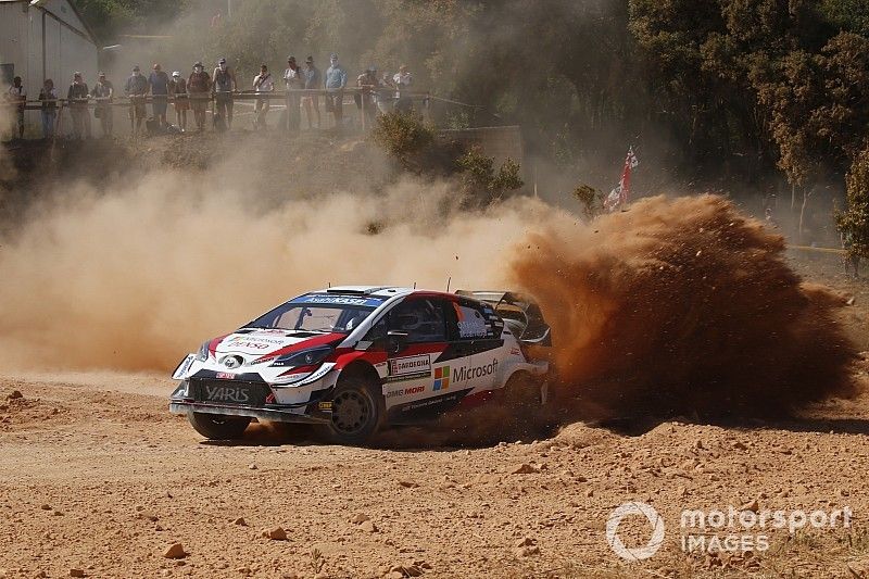 WRC: Tanak e Toyota dominano la seconda tappa del Rally Italia Sardegna
