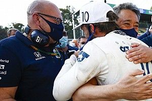 Gasly "struggling to realise" maiden F1 win at Monza