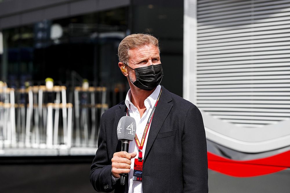 Presenter David Coulthard, Channel 4 F1