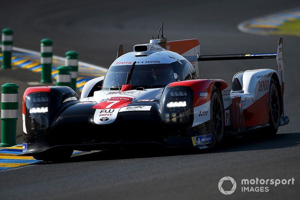#7 Toyota Gazoo Racing Toyota TS050: Mike Conway, Kamui Kobayashi, Jose Maria Lopez