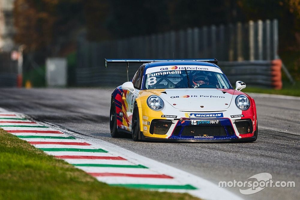 Carrera Cup Italia, Monza: Fumanelli alza il tiro nelle libere