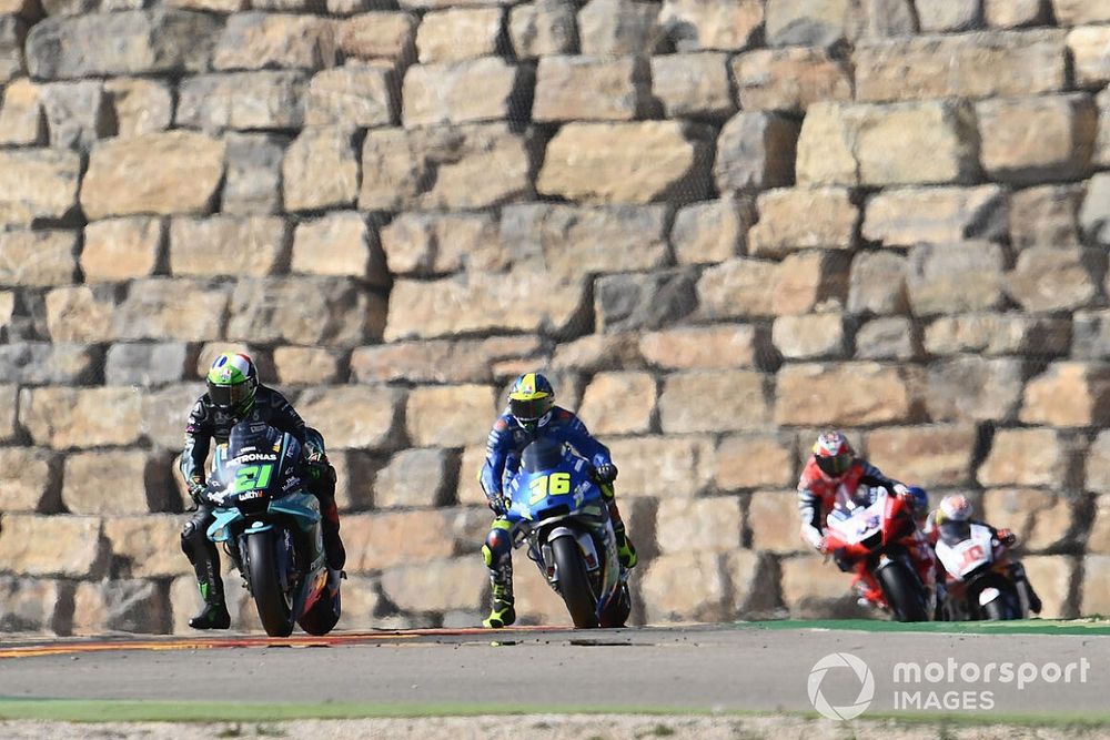 Morbidelli "scared" by Suzuki's Aragon GP pace