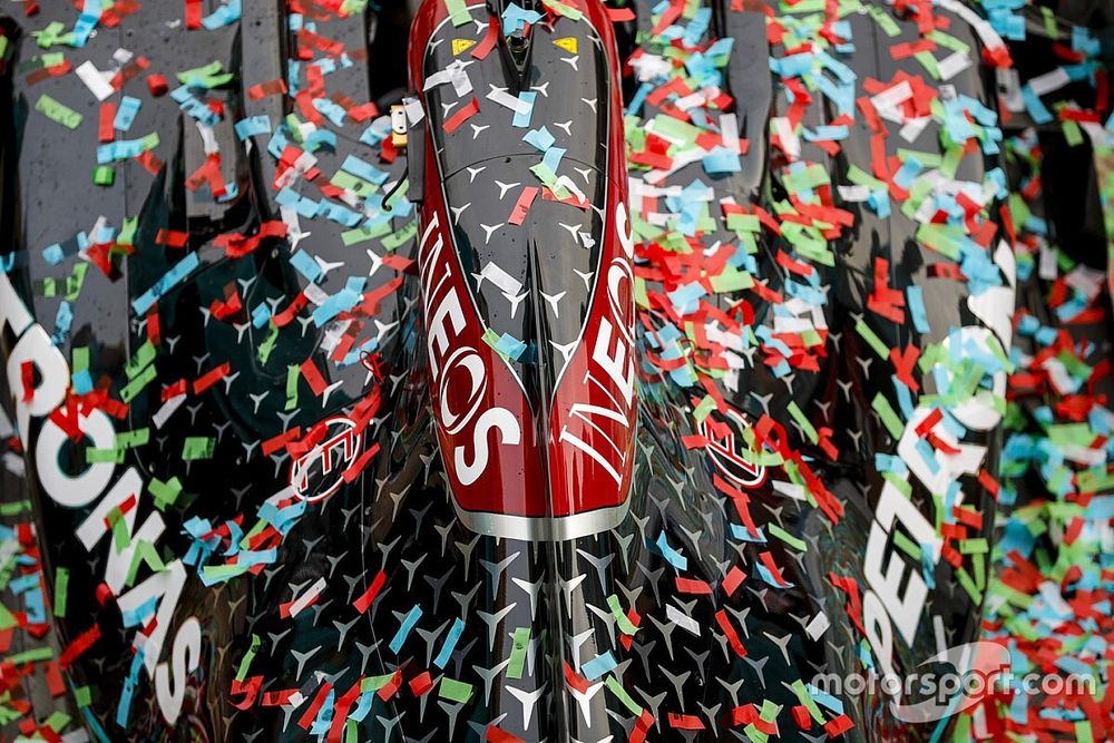 Mercedes entra en la leyenda de la F1: récord de títulos seguidos