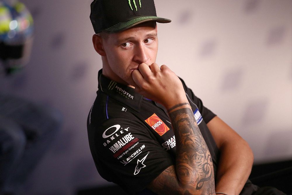 Quartararo: "Oggi un incubo. La M1 ha zero grip sul dritto!"