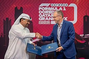 F1、カタールGPの初開催を発表。メキシコやブラジルと3週連続で開催、2023年から10年の開催契約も締結