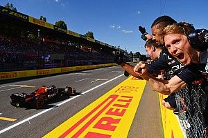 Italian GP: Verstappen wins from Leclerc as race ends under SC