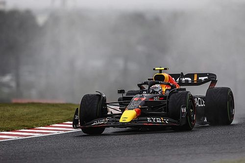 Sergio Pérez confía en la lluvia para el GP de Japón 2022 de F1