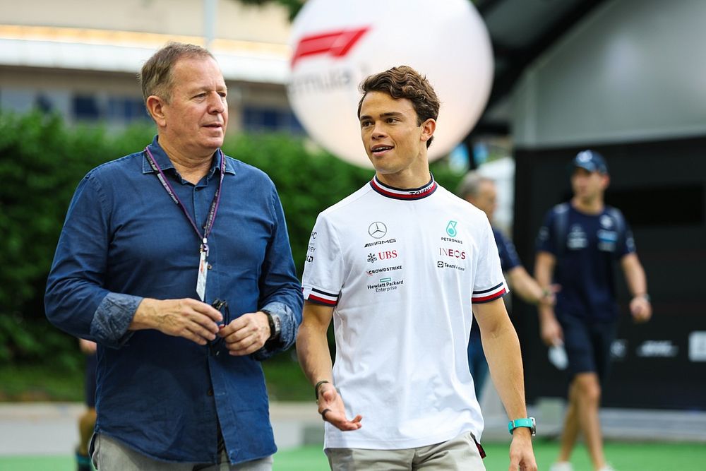 Martin Brundle, Sky TV, Nyck de Vries, Mercedes