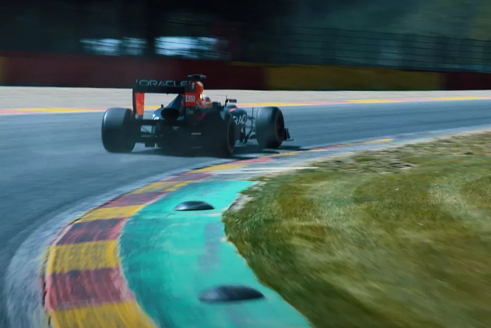 El Red Bull RB7 en Spa