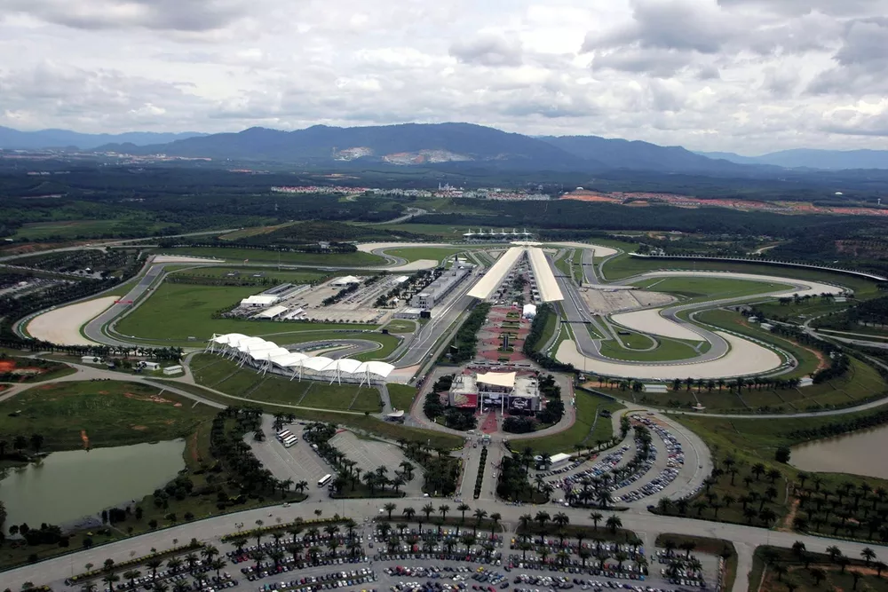 Sepang Circuit, vista dall'alto
