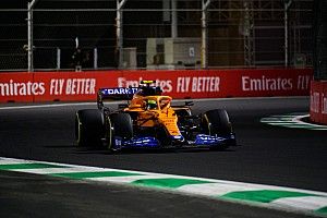 McLaren minder sterk dan verwacht in straten van Jeddah