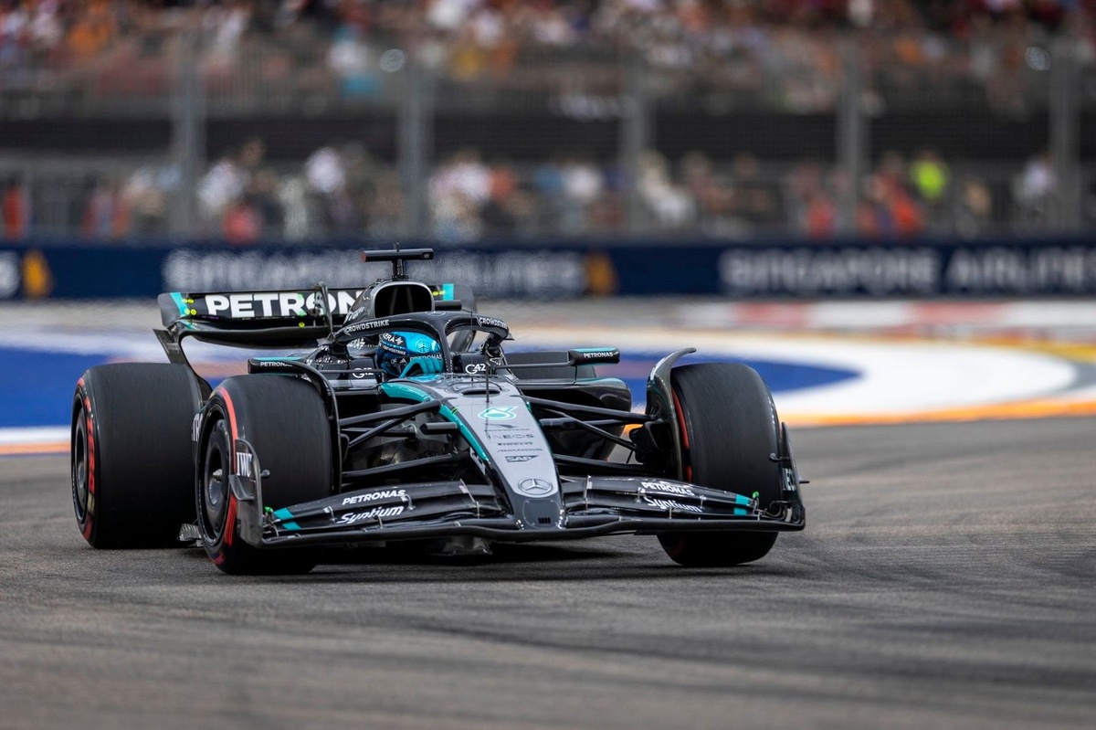 La grille de départ du GP de Singapour F1 2025