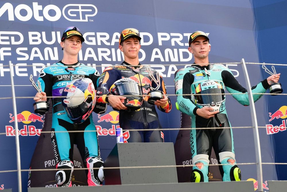 M&aacute;ximo Quiles, CFMOTO Aspar Team, Jos&eacute; Antonio Rueda, Red Bull KTM Ajo, Adri&aacute;n Fern&aacute;ndez, Leopard Racing