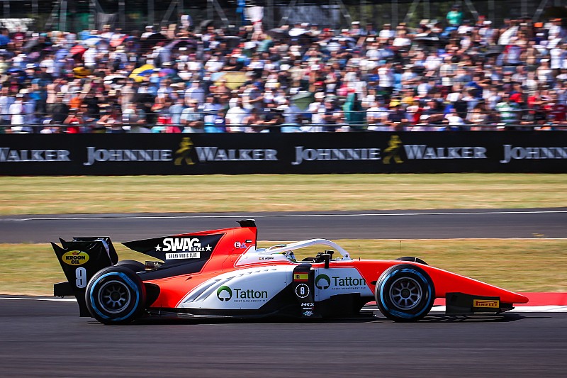 Roberto Merhi ya luce patrocinador en la Fórmula 2