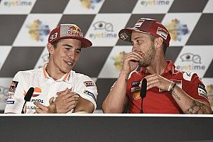 Márquez: "Cuando Dovizioso se ponga segundo, y no falta mucho, el más peligroso será él"