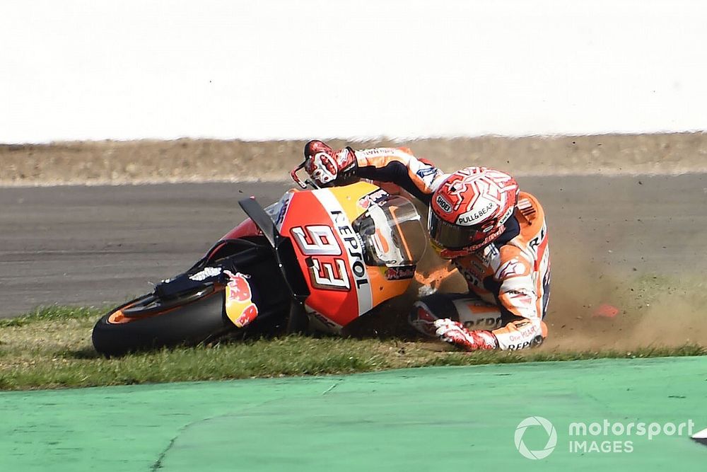 La chute de Marc Marquez, Repsol Honda Team 