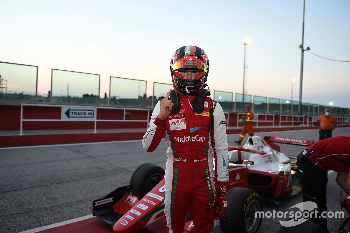 Test F3: Arturh Leclerc e David Schumacher con Prema