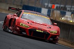 Audi driver Mies enjoying "proper" tyres in Japan