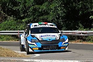 CIR, Rally il Ciocco, PS3-4: Crugnola allunga, Albertini fora
