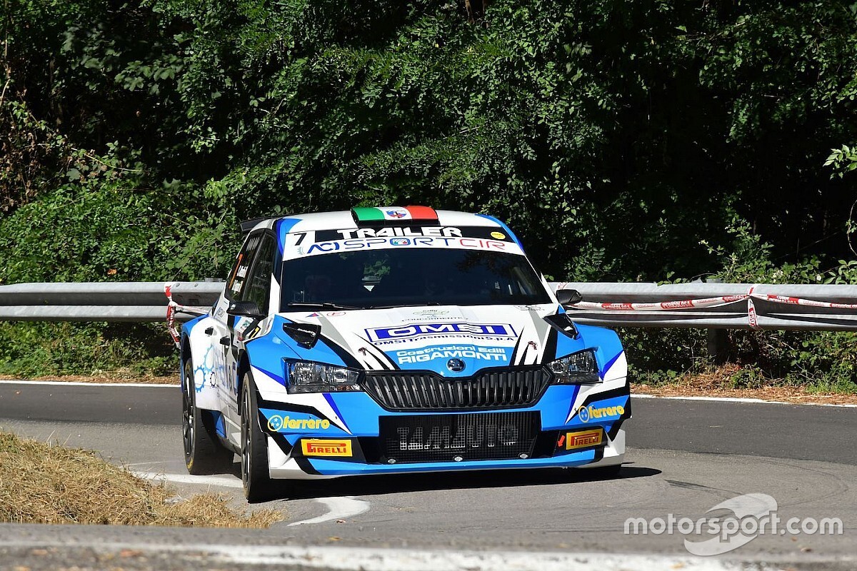 CIR, Rally il Ciocco, PS3-4: Crugnola allunga, Albertini fora